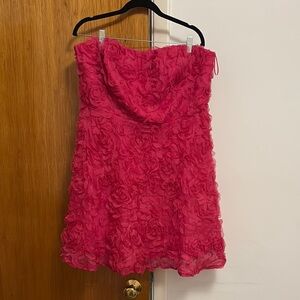 Fashion Nova Pink Floral Dress